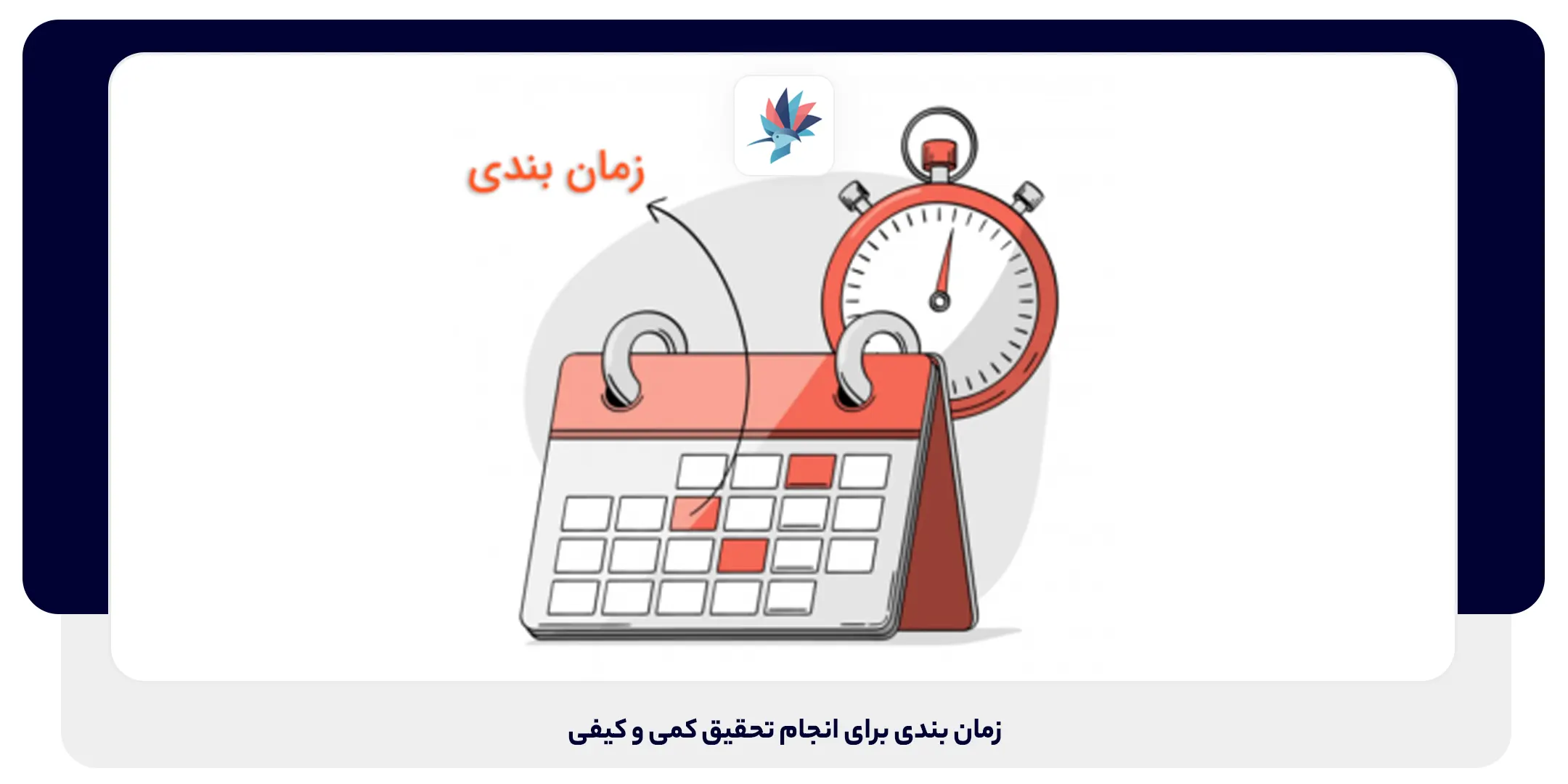 زمانبندی تحقیق کیفی و کمی | داناپرداز