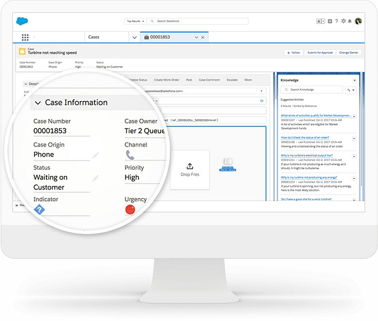 نرم افزار Salesforce Service Cloud | داناپرداز