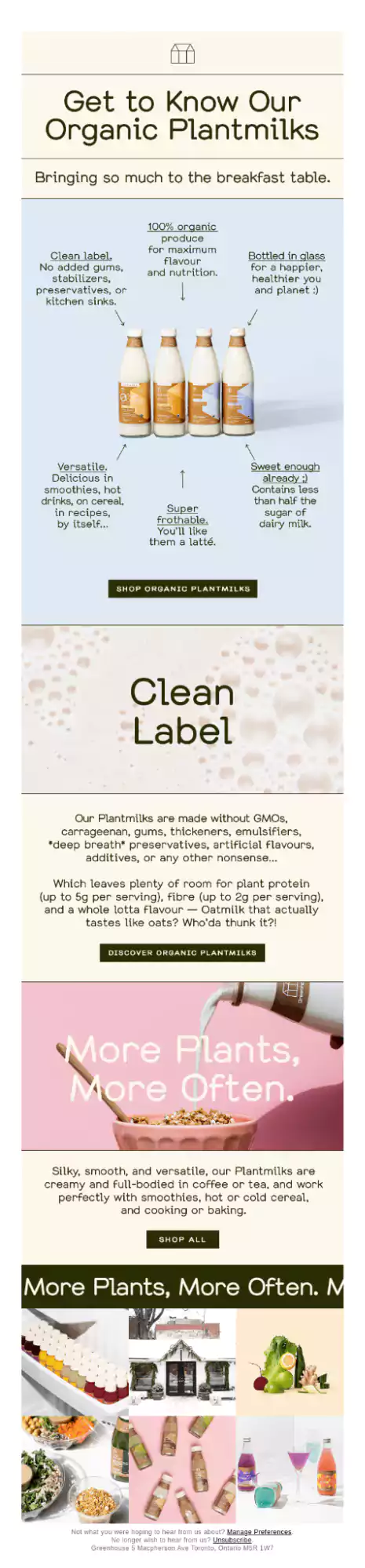 ایمیل آموزنده از Greenhouse