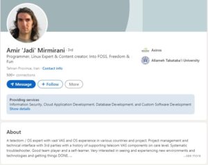 پروفایل آقای جادی میرمیرانی