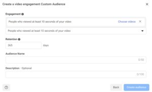اسکرین شات از ادز متا