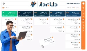 داشبورد CRM