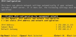 عکس نهم نصب ESXI